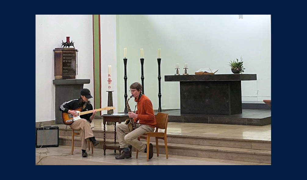 Musiker*innen in der Klinikkirche