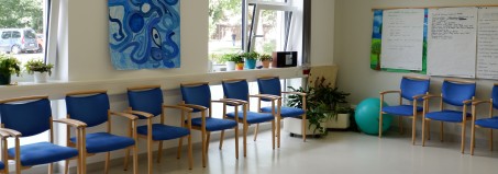 Gruppenraum in der LVR-Klinik Düren